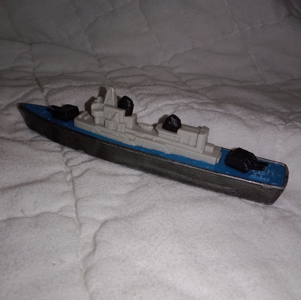 Tootsie Toy Destroy Ship Die Cast Toy Made in USA